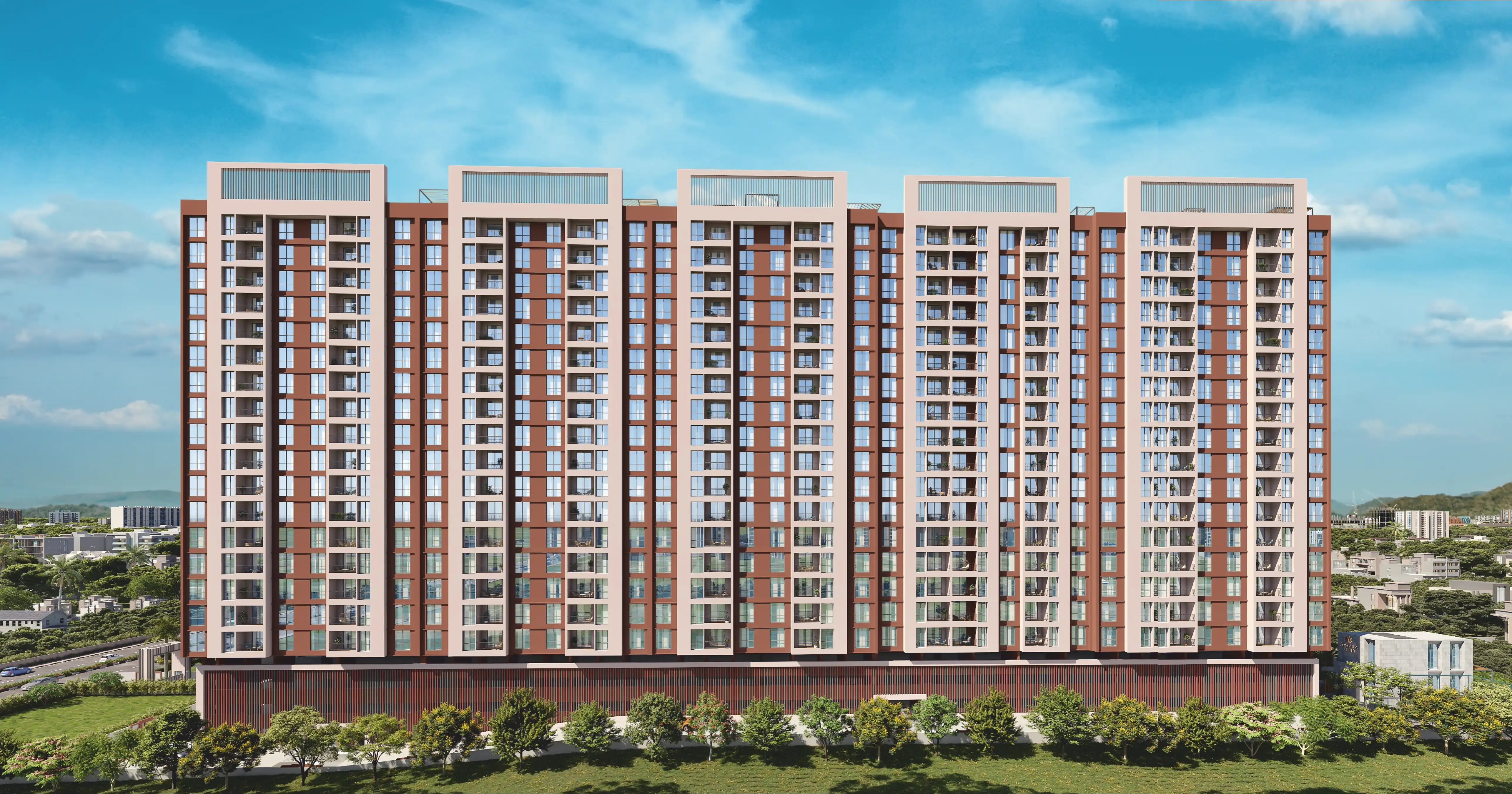 Amara Mundhva Pune – exterior elevation view